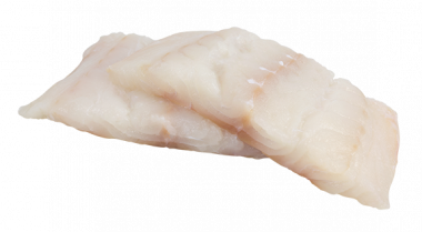 Tőkehalfilé java (Pacific cod loins), adagos, 180-200g, bőr nélkül, MSC, 20% védő jégréteggel, fagyasztott [5kg/#]